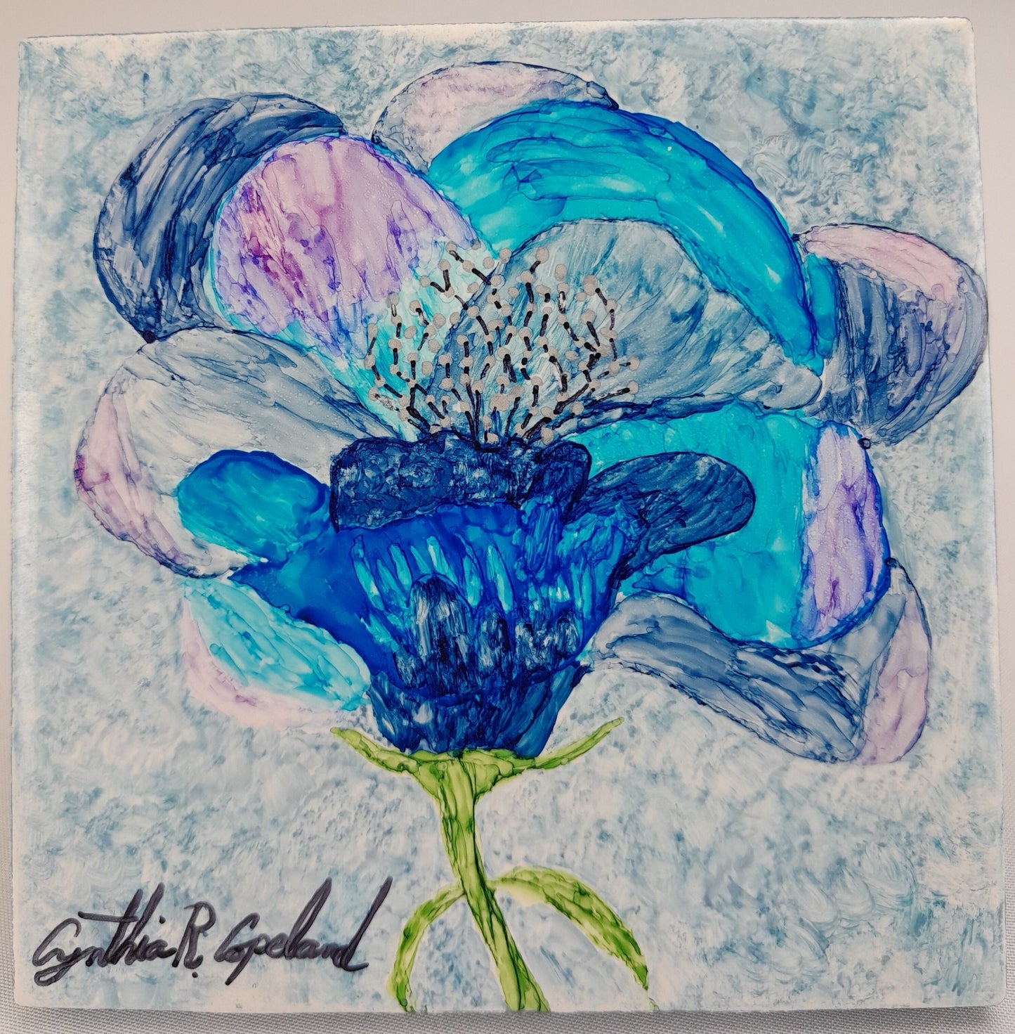*sold* Blue Flower