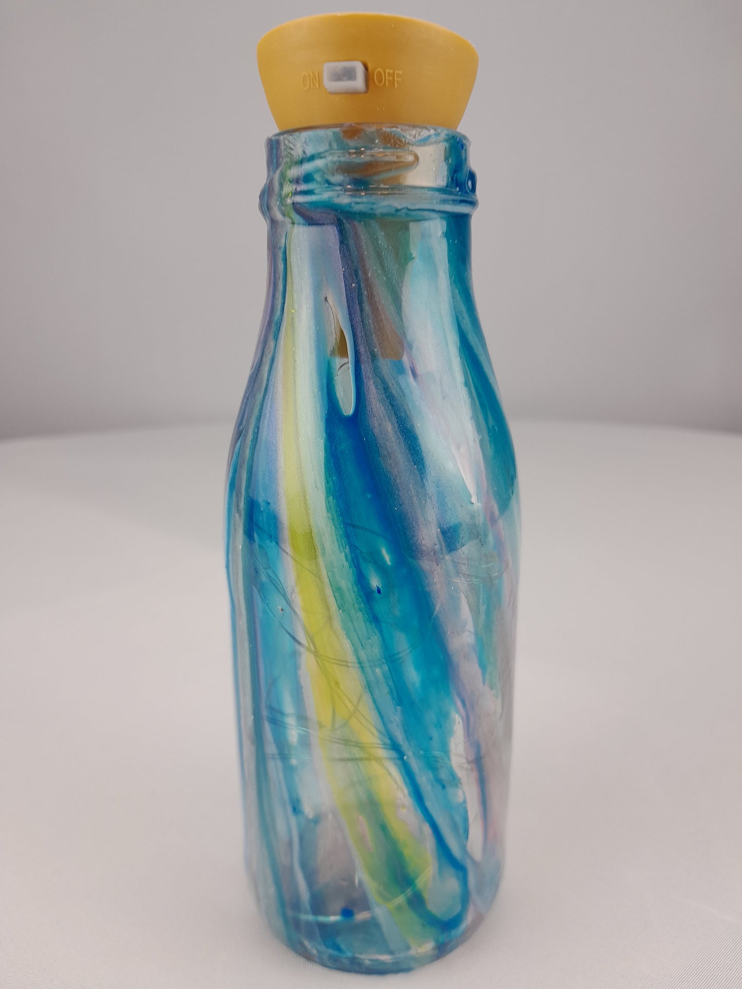 *sold* Resin Bottle 9