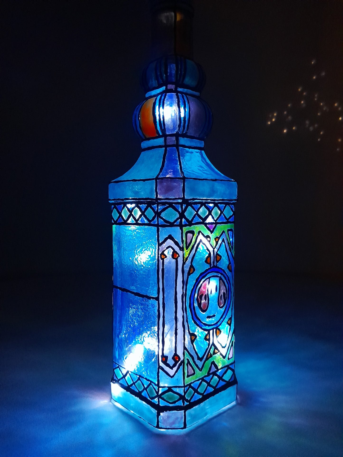 *sold* Square Liquor Bottle