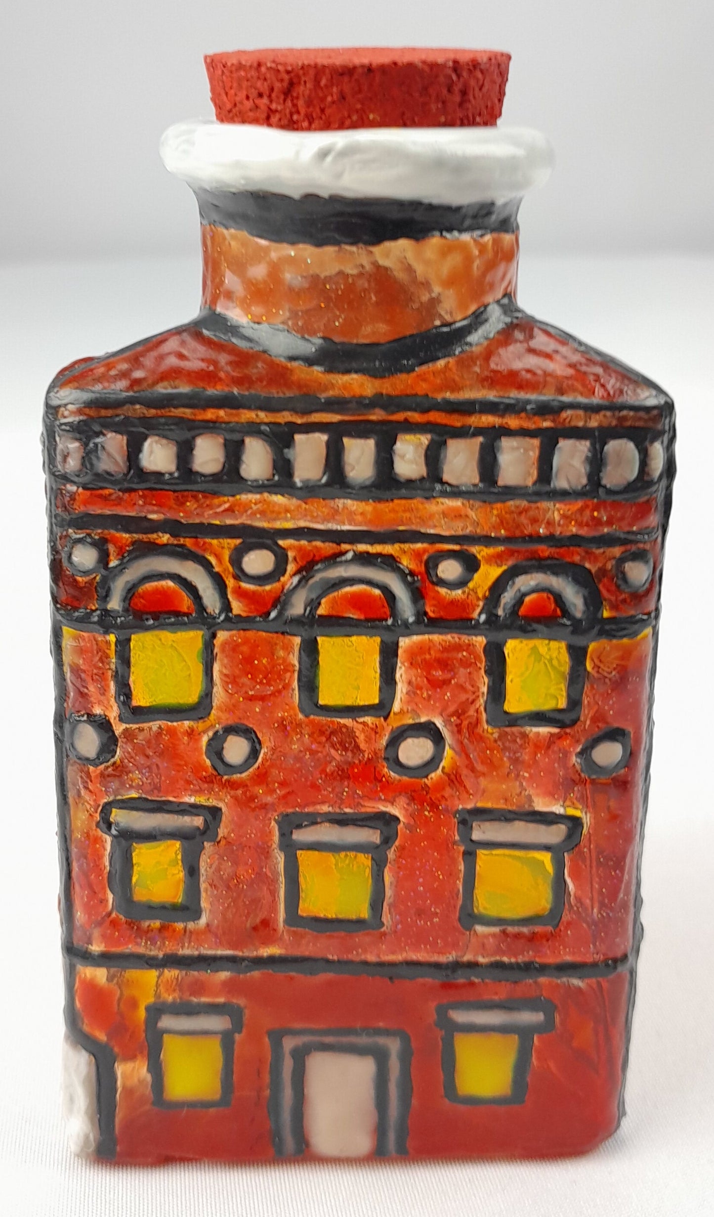 *sold* Triangle Wedge Building With Cork